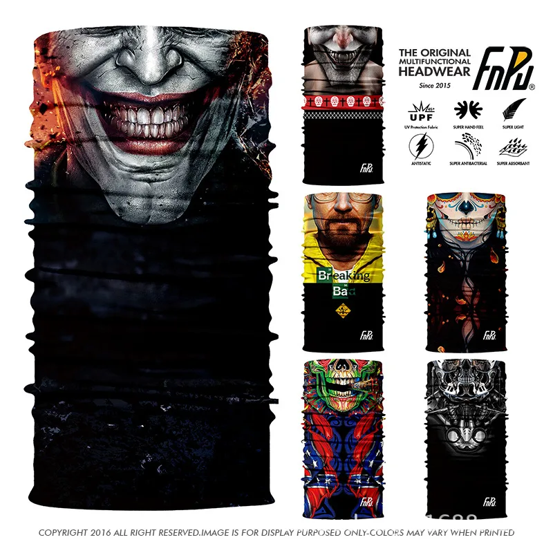 DROP SHIPPING 3D Marvel Bandana Maleficent Face Mask Women Scarf Halloween Cosplay Cycling Joker Masque Neck Gaiter Ski Bandanas
DROP SHIPPING 3D Marvel Bandana Maleficent Face Mask Women Scarf Halloween Cosplay Cycling Joker Masque Neck Gaiter Ski Bandanas