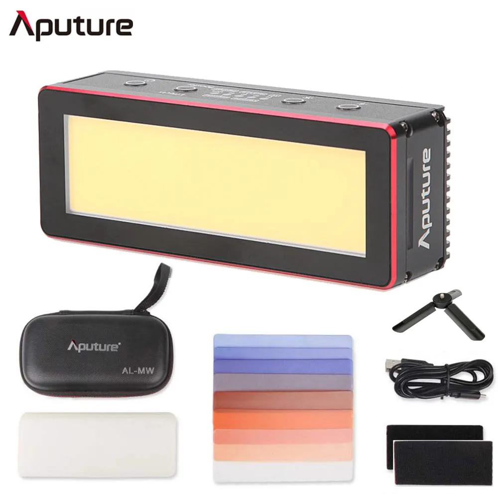 Aputure AL-MW 10W Waterproof Mini LED Photography Light Built-in Lithium Battery IP68 10M 5500K Daylight lamp For Camera Video
Aputure AL-MW 10W Waterproof Mini LED Photography Light Built-in Lithium Battery IP68 10M 5500K Daylight lamp For Camera Video