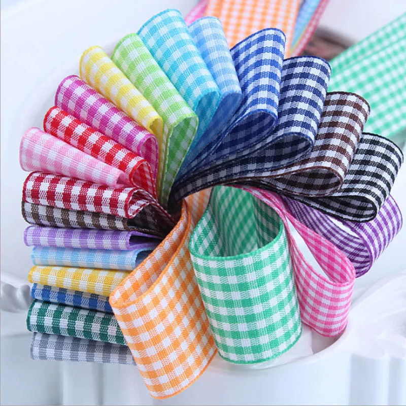 Gingham Ribbon High Quality DIY Handmade 6 9 16 25 38 MM 1/4" 3/8" 5/8" 1" 1-1/2 Inch
Gingham Ribbon High Quality DIY Handmade 6 9 16 25 38 MM 1/4" 3/8" 5/8" 1" 1-1/2 Inch