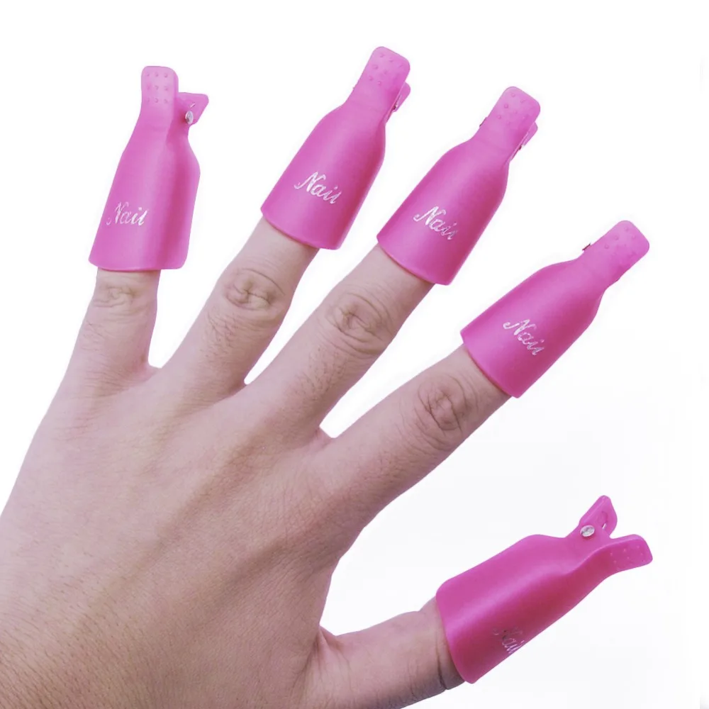 10PCS Plastic Soak Off Cap Clip For Nail Art Remove UV Gel Nail Polish Wrap Tool Remover Tips For Fingers Gel Varnish Removal
10PCS Plastic Soak Off Cap Clip For Nail Art Remove UV Gel Nail Polish Wrap Tool Remover Tips For Fingers Gel Varnish Removal