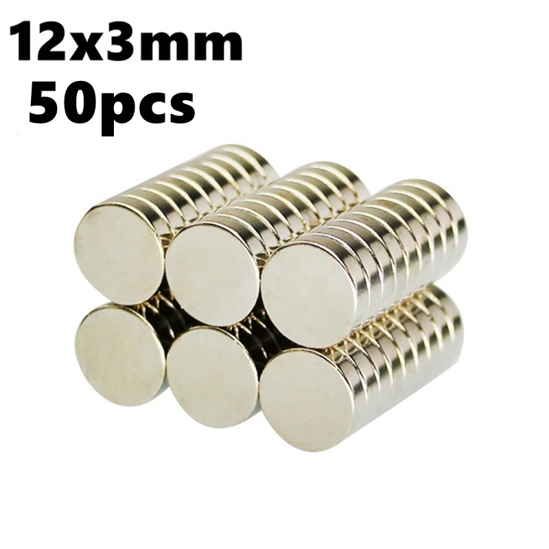 Decorative Magnets 50pcs in Disc 12mm x 3mm Super Powerful Magentic Round Neodymium Magnet 12x3 N35 Rare Earth Imanes
Decorative Magnets 50pcs in Disc 12mm x 3mm Super Powerful Magentic Round Neodymium Magnet 12x3 N35 Rare Earth Imanes