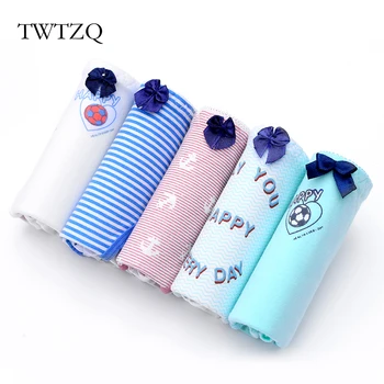 TWTZQ 5Pcs/Lot Women's Sexy Panties Bow Underwear Women Cotton Breathable Striped Briefs Ladies Lingerie Panty 3NK033
TWTZQ 5Pcs/Lot Women's Sexy Panties Bow Underwear Women Cotton Breathable Striped Briefs Ladies Lingerie Panty 3NK033