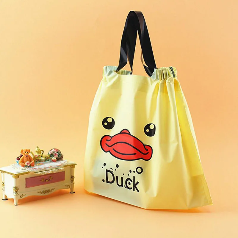 48 Pcs/Lot Thick Cute Yellow Duck Plastic Packaging Bag with Handle and Drawstring For Clothes Underwear Gift Toys Makeup
48 Pcs/Lot Thick Cute Yellow Duck Plastic Packaging Bag with Handle and Drawstring For Clothes Underwear Gift Toys Makeup