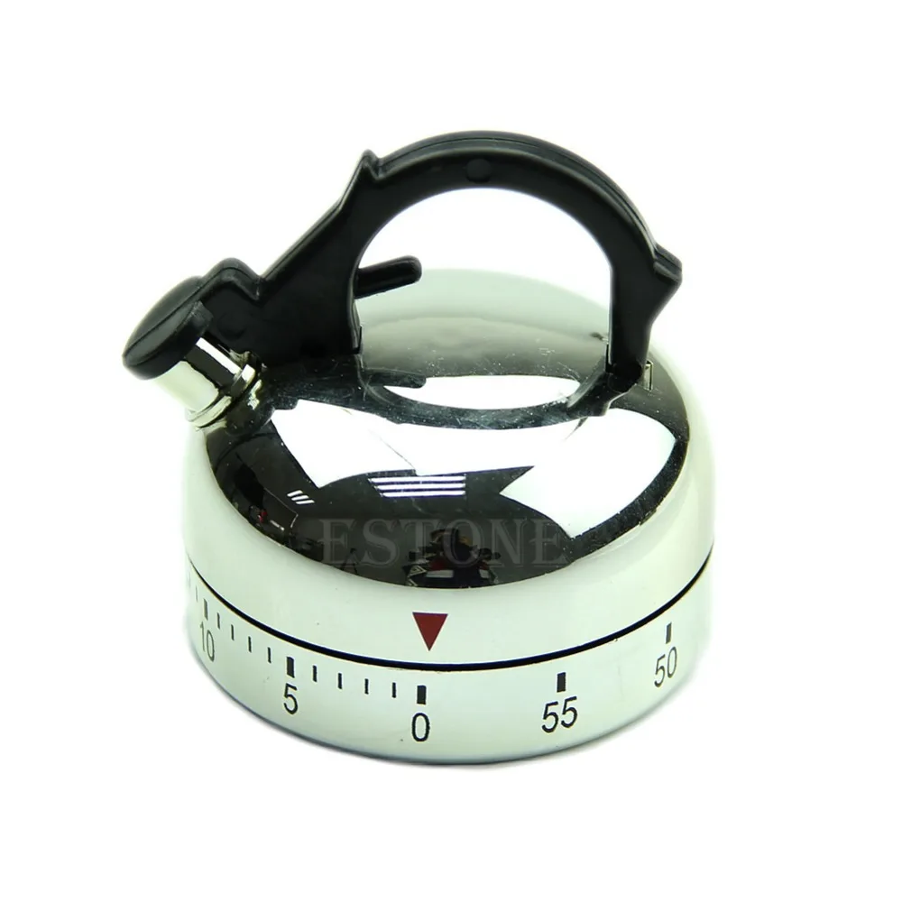 Free Shipping 60 Minute Counting Teapot Shaped Kitchen Cooking Alarm Clock Timer Mechanical
Free Shipping 60 Minute Counting Teapot Shaped Kitchen Cooking Alarm Clock Timer Mechanical