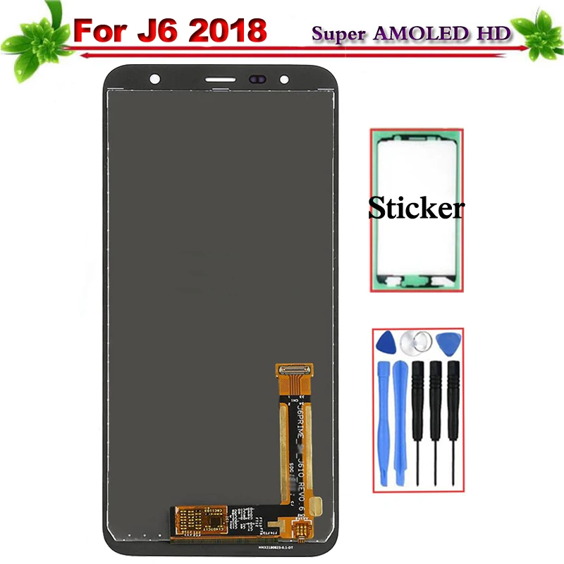 Super Amoled for Samsung Galaxy J6 2018 J600 J600F/DS J600G/DS LCD Display Touch Screen Digitizer Assembly Replacement
Super Amoled for Samsung Galaxy J6 2018 J600 J600F/DS J600G/DS LCD Display Touch Screen Digitizer Assembly Replacement