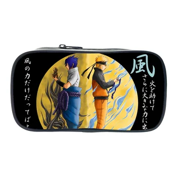 Classic Naruto Kids Pencil Bag Uchiha Sasuke Students Boys Girls Cute Stationery Holder Kakashi Fashion Cute High Quality Case
Classic Naruto Kids Pencil Bag Uchiha Sasuke Students Boys Girls Cute Stationery Holder Kakashi Fashion Cute High Quality Case