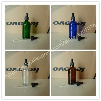 100ml blue/green/clear/brown shiny Glass Essential Oil Bottle With black plastic ring+white/black rubber dropper cap.
100ml blue/green/clear/brown shiny Glass Essential Oil Bottle With black plastic ring+white/black rubber dropper cap.