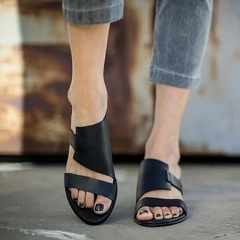 Plus Size 35-43 WDHKUN 2020 High Quality Fashion Women Leather Sandals Casual Summer Slip on Slippers Sandals Shoes
Plus Size 35-43 WDHKUN 2020 High Quality Fashion Women Leather Sandals Casual Summer Slip on Slippers Sandals Shoes