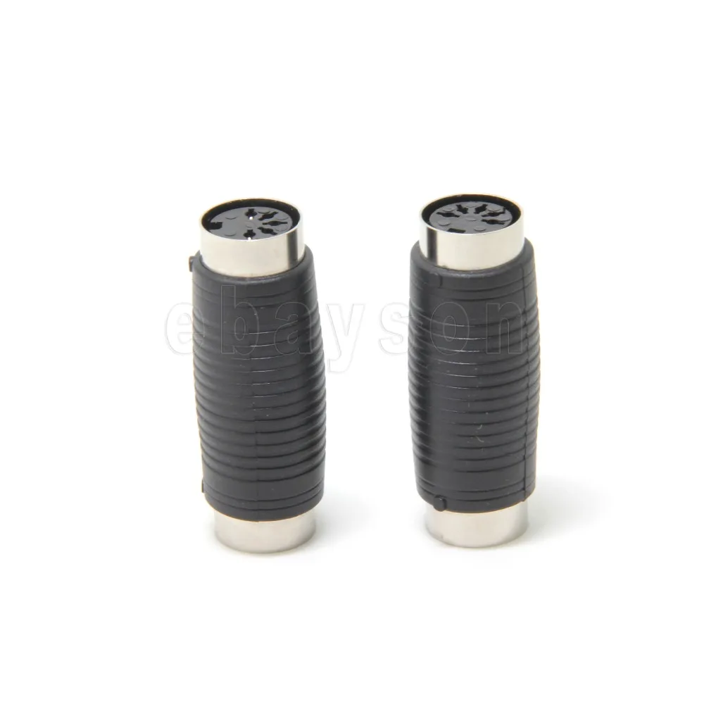 5 Pin Din MIDI/Keyboard Female to Female Coupler Joiner Adapter 2 pack ebayson black
5 Pin Din MIDI/Keyboard Female to Female Coupler Joiner Adapter 2 pack ebayson black