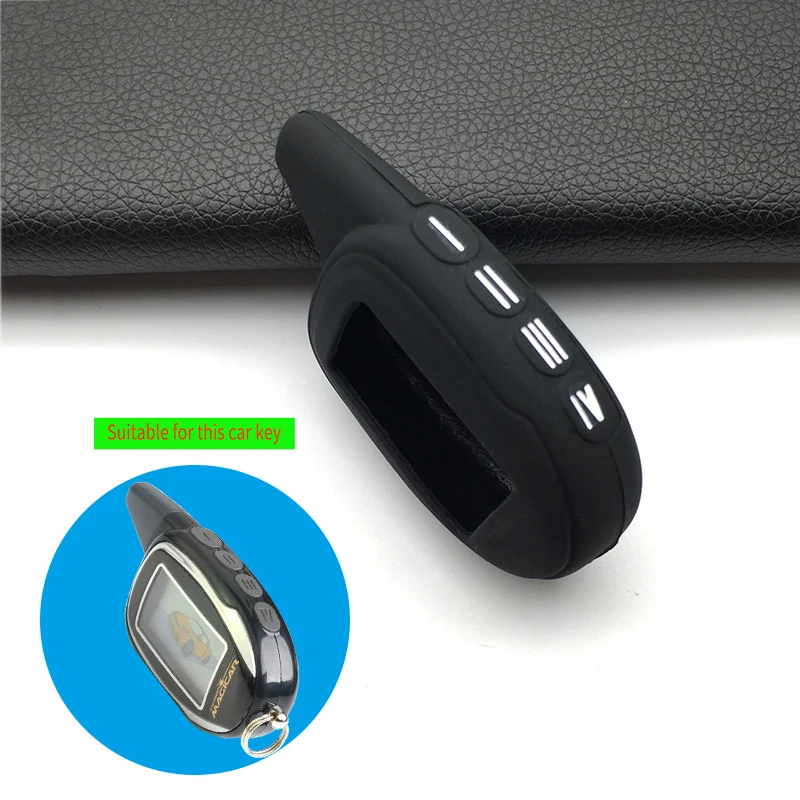 Silicone key case for Russian version Two-way car alarm LCD display remote control for Scher-khan Magicar 9 7 Case cover shell
Silicone key case for Russian version Two-way car alarm LCD display remote control for Scher-khan Magicar 9 7 Case cover shell