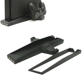 Controller Charger Docking Station with Dual Cooler Fan Vertical Charging Cooling Stand for PS4 and PS4 Slim Console w/ USB HUB
Controller Charger Docking Station with Dual Cooler Fan Vertical Charging Cooling Stand for PS4 and PS4 Slim Console w/ USB HUB