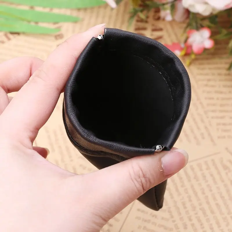 Men Ladies Genuine Leather Coin Pouch Snap Top Purse Strong Metal Spring Closure Small Change Bag
Men Ladies Genuine Leather Coin Pouch Snap Top Purse Strong Metal Spring Closure Small Change Bag