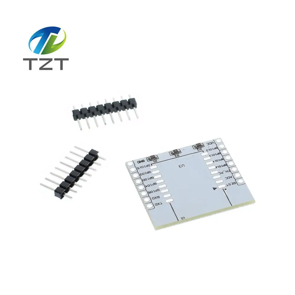 10PCS/LOT ESP8266 serial WIFI module adapter plate Applies to ESP-07, ESP-08, ESP-12E
10PCS/LOT ESP8266 serial WIFI module adapter plate Applies to ESP-07, ESP-08, ESP-12E