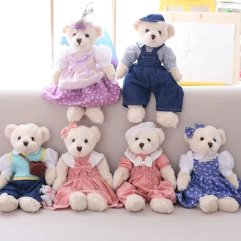1 piece 40cm Couple Bear Plush Toy Kawaii Teddy Bears Baby Girl Birthday Gift Wedding Gifts
1 piece 40cm Couple Bear Plush Toy Kawaii Teddy Bears Baby Girl Birthday Gift Wedding Gifts