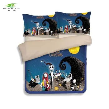 MING JIE Bedding Set Nightmare Before Christmas jack Wacky Home Textiles for Lovers Twin Full Queen 2/3Pcs Bedclothes
MING JIE Bedding Set Nightmare Before Christmas jack Wacky Home Textiles for Lovers Twin Full Queen 2/3Pcs Bedclothes