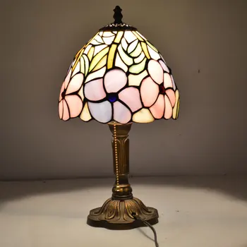 8 Inch Flesh Country Flowers Tiffany Table Lamp Country Style Stained Glass Lamp for Bedroom E27 110-240V
8 Inch Flesh Country Flowers Tiffany Table Lamp Country Style Stained Glass Lamp for Bedroom E27 110-240V