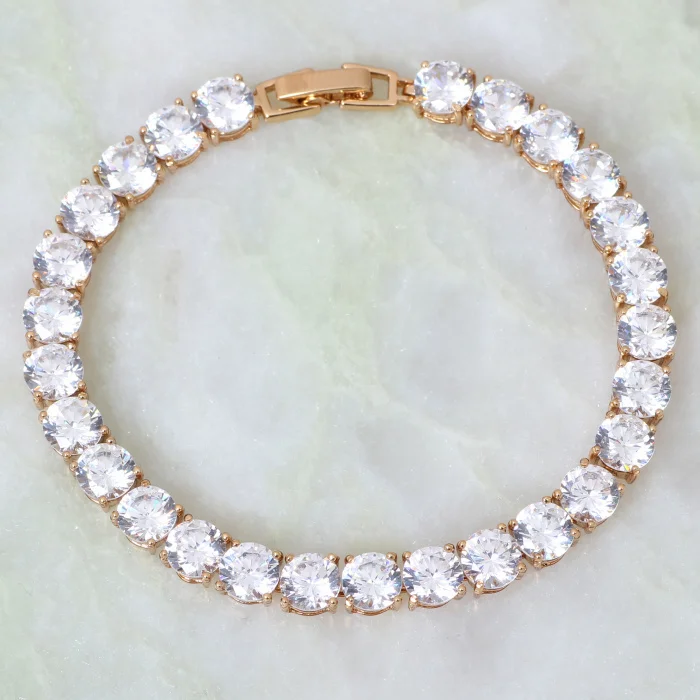 Garilina New 2021 Brand Designer AAA White Zircon Bracelets for Women Yellow Gold Plated Bracelet Fashion Jewelry 18.5cm 7.28 In
Garilina New 2021 Brand Designer AAA White Zircon Bracelets for Women Yellow Gold Plated Bracelet Fashion Jewelry 18.5cm 7.28 In