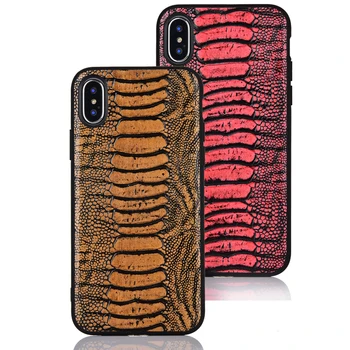 Luxury Phone Cover For Apple iPhone Xs Max XR Ostrich Foot Texture Genuine Leather Case Fashion Mobile Phone Rear Cover
Luxury Phone Cover For Apple iPhone Xs Max XR Ostrich Foot Texture Genuine Leather Case Fashion Mobile Phone Rear Cover