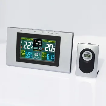 JIMEI H127G-COLOR Wireless Colorful LCD Display Indoor Outdoor thermometer hygrometer Weather Station Electronic Desk Clock
JIMEI H127G-COLOR Wireless Colorful LCD Display Indoor Outdoor thermometer hygrometer Weather Station Electronic Desk Clock