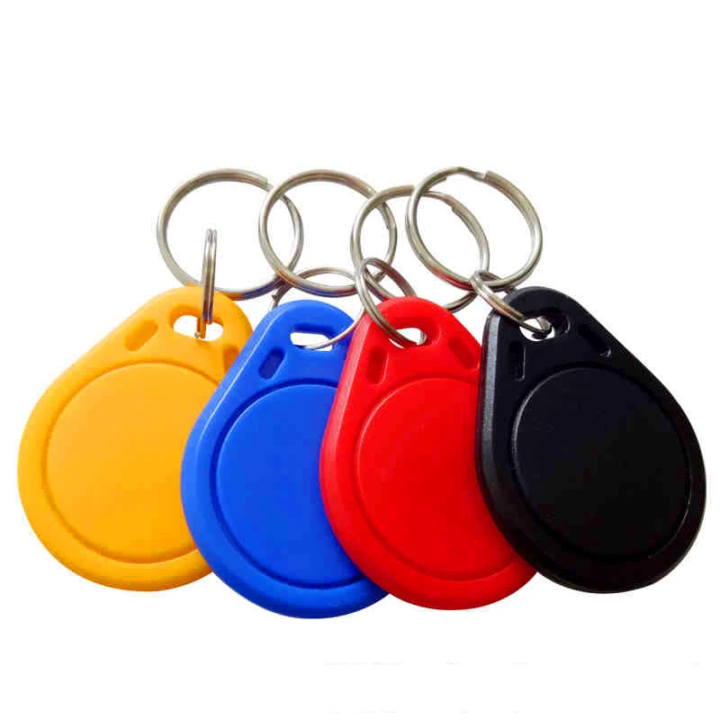 100Pcs RFID 13.56 MHz Keyfobs Keychains NFC Tags ISO14443A MF 1k Nfc Smart Access Control Keycard 6 Colors
100Pcs RFID 13.56 MHz Keyfobs Keychains NFC Tags ISO14443A MF 1k Nfc Smart Access Control Keycard 6 Colors