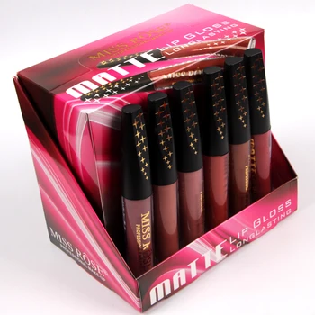 24 PCS/Lot in 12 Colors Pretty Long Lasting Matte Lip Gloss Light&Moist Lipstick Rouge a Levre Red Lipgloss Women Makeup
24 PCS/Lot in 12 Colors Pretty Long Lasting Matte Lip Gloss Light&Moist Lipstick Rouge a Levre Red Lipgloss Women Makeup