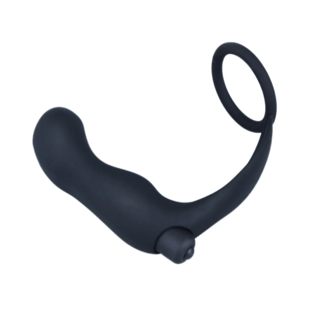 Эрекционное Кольцо С Анальным Вибратором