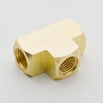 Pack of 2 Legines Brass Pipe Fitting Barstock Tee 1/8" 1/4" 3/8" 1/2" 3/4" NPT Female Thread Water Gas 3 Way Connector Accessory
Pack of 2 Legines Brass Pipe Fitting Barstock Tee 1/8" 1/4" 3/8" 1/2" 3/4" NPT Female Thread Water Gas 3 Way Connector Accessory