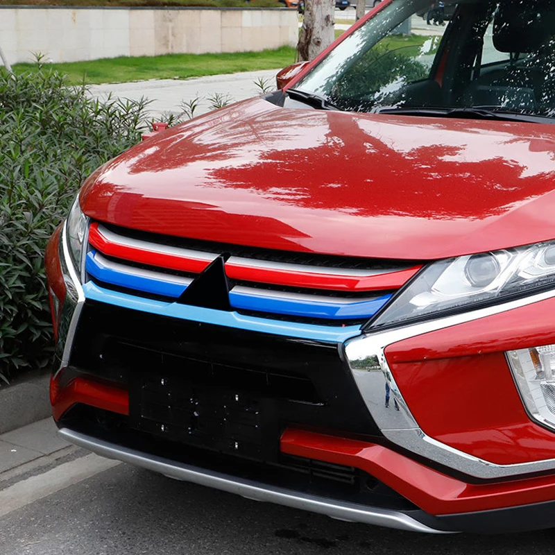Car Styling 5PCS ABS Plastic Car Front Center Grille Grill Strip Decoration Cover Trim For Mitsubishi Eclipse Cross 2018 2019
Car Styling 5PCS ABS Plastic Car Front Center Grille Grill Strip Decoration Cover Trim For Mitsubishi Eclipse Cross 2018 2019