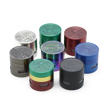 Creative Maze Weed Grinder 2.5 Inch Diameter 4 Layers Metal Hand Tobacco Accessories Spice Poolen Herb Crusher
Creative Maze Weed Grinder 2.5 Inch Diameter 4 Layers Metal Hand Tobacco Accessories Spice Poolen Herb Crusher