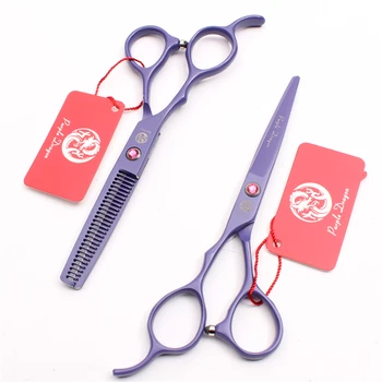 Z8001 6" 17.5cm Japan Stainless Purple Dragon Brand Cutting Scissors Thinning Scissors Professional Left-Hand Hair Scissors Kit
Z8001 6" 17.5cm Japan Stainless Purple Dragon Brand Cutting Scissors Thinning Scissors Professional Left-Hand Hair Scissors Kit