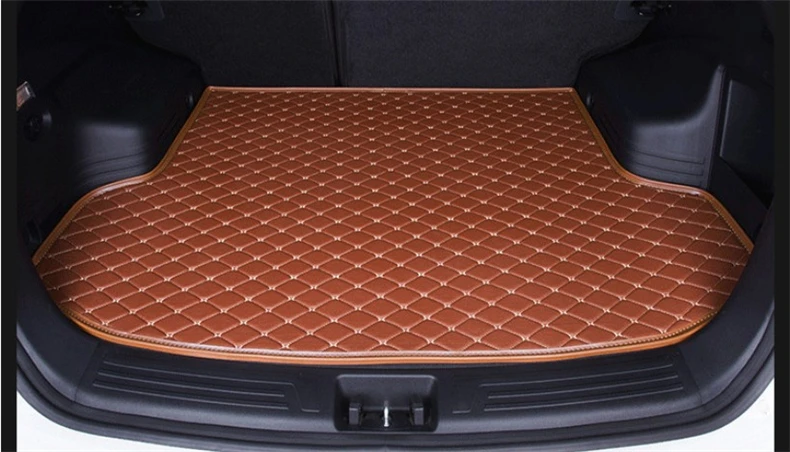 Auto Cargo Liner Trunk Mats For Ssangyong Korando 2011 2012 2013 Car Boot Mat High Quality Brand New Embroidery Leather |