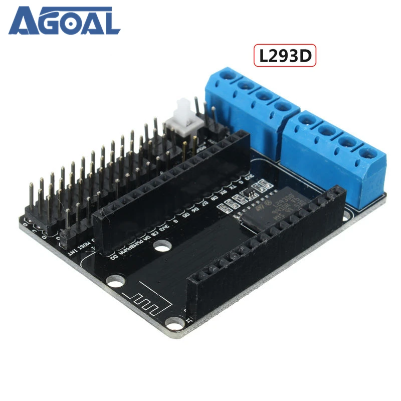 L293D WiFi Smart Robot Car Motor Driver Expansion Board Dual High Power H Bridge Based On ESP12E For DIY Free Shipping
L293D WiFi Smart Robot Car Motor Driver Expansion Board Dual High Power H Bridge Based On ESP12E For DIY Free Shipping