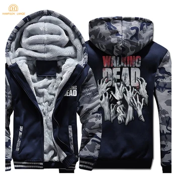 HAMPSON LANQE The Walking Dead Fashion Mens Hoodies 2019 New Winter Warm Fleece Slim Fit Sweatshirt Men Thick Hooded Tracksuit
HAMPSON LANQE The Walking Dead Fashion Mens Hoodies 2019 New Winter Warm Fleece Slim Fit Sweatshirt Men Thick Hooded Tracksuit