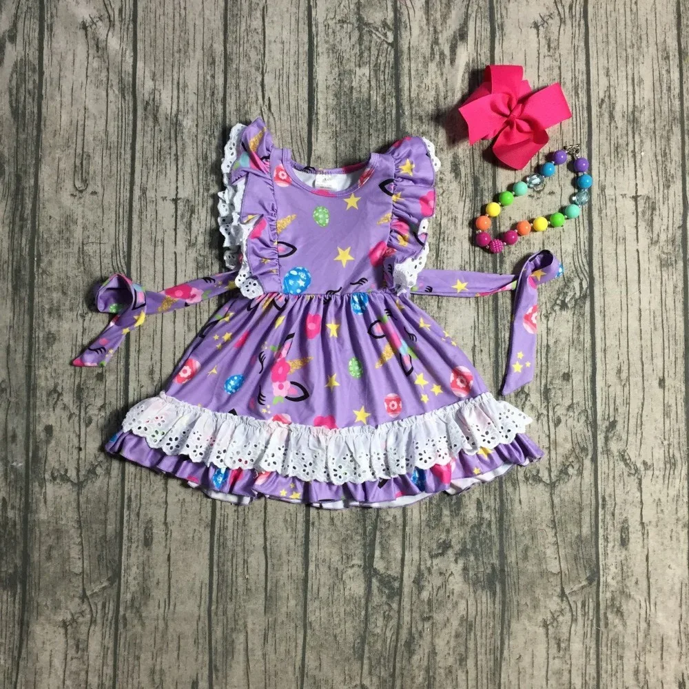 new summer cotton milk silk baby girls kids boutique children clothes dress lavender unicorn ruffles with matching accessories
new summer cotton milk silk baby girls kids boutique children clothes dress lavender unicorn ruffles with matching accessories