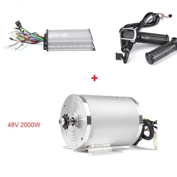 Electric Scooter Ebike Conversion Kit BLDC 48V 2000W 4600RPM 5N.m Motor with 15 MOSFET 32A MY1020 Brushless DC Motor Controller
Electric Scooter Ebike Conversion Kit BLDC 48V 2000W 4600RPM 5N.m Motor with 15 MOSFET 32A MY1020 Brushless DC Motor Controller