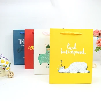 AVEBIEN 24pcs Creative Cartoon Alpaca Pattern Tote Bag Baby Birthday Party Baby Shower Gift Bag Wedding favors Gift Candy Bag
AVEBIEN 24pcs Creative Cartoon Alpaca Pattern Tote Bag Baby Birthday Party Baby Shower Gift Bag Wedding favors Gift Candy Bag