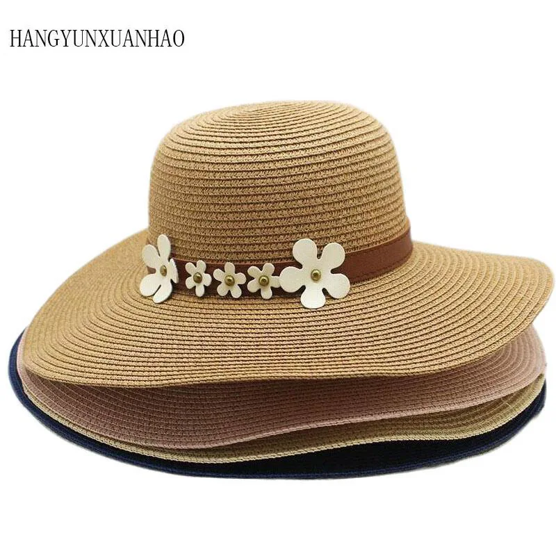 Hot Sale Round Top Raffia Wide Brim Straw Hats Summer Snapback Sun Hats for Women With Leisure Beach Hats Panama Flat Gorras
Hot Sale Round Top Raffia Wide Brim Straw Hats Summer Snapback Sun Hats for Women With Leisure Beach Hats Panama Flat Gorras
