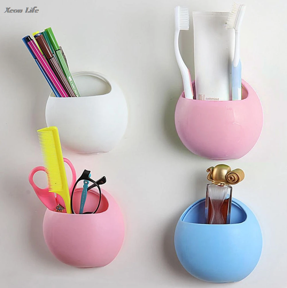ISHOWTIENDA 1PC Wall-Mounted Toothbrush Holder Home Bathroom Toothbrush Wall Mount Holder Sucker Suction Organizer Cup Rack
ISHOWTIENDA 1PC Wall-Mounted Toothbrush Holder Home Bathroom Toothbrush Wall Mount Holder Sucker Suction Organizer Cup Rack