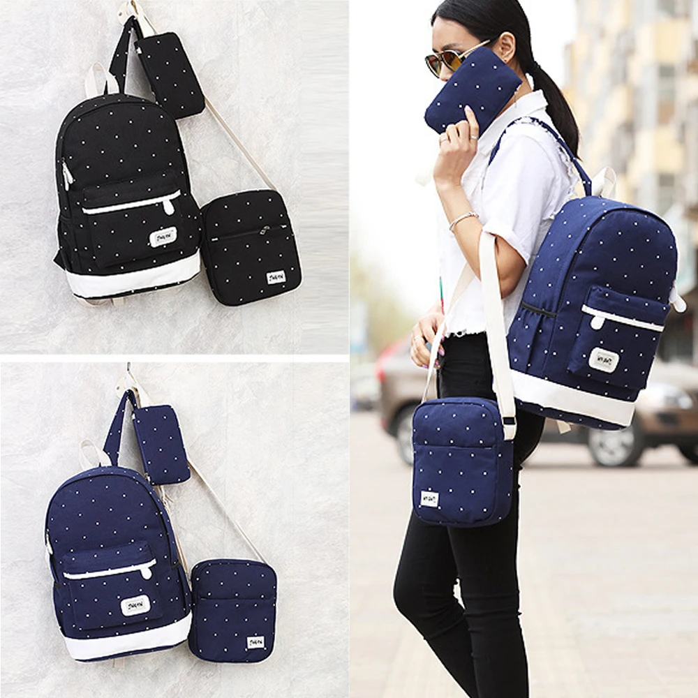MoneRffi Women Girls Printing Schoolbag Backpacks 3Pcs Set Bags Travel Canvas Rucksack Tote Large Capacity Double Shoulder Bags
MoneRffi Women Girls Printing Schoolbag Backpacks 3Pcs Set Bags Travel Canvas Rucksack Tote Large Capacity Double Shoulder Bags