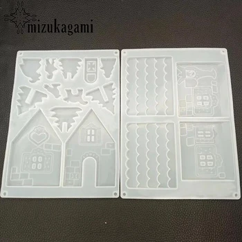 1pcs Silicone Mold 3D Christmas House For DIY Fashion Jewelry Making Finding Accessories
1pcs Silicone Mold 3D Christmas House For DIY Fashion Jewelry Making Finding Accessories
