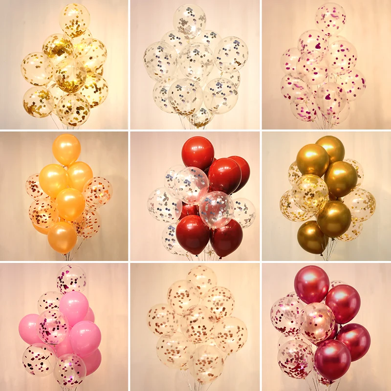 BTRUDI Ruby 12pcs red circular latex balloons12inch Sequins gold balloon wedding decorations anniversary balloon birthday party
BTRUDI Ruby 12pcs red circular latex balloons12inch Sequins gold balloon wedding decorations anniversary balloon birthday party