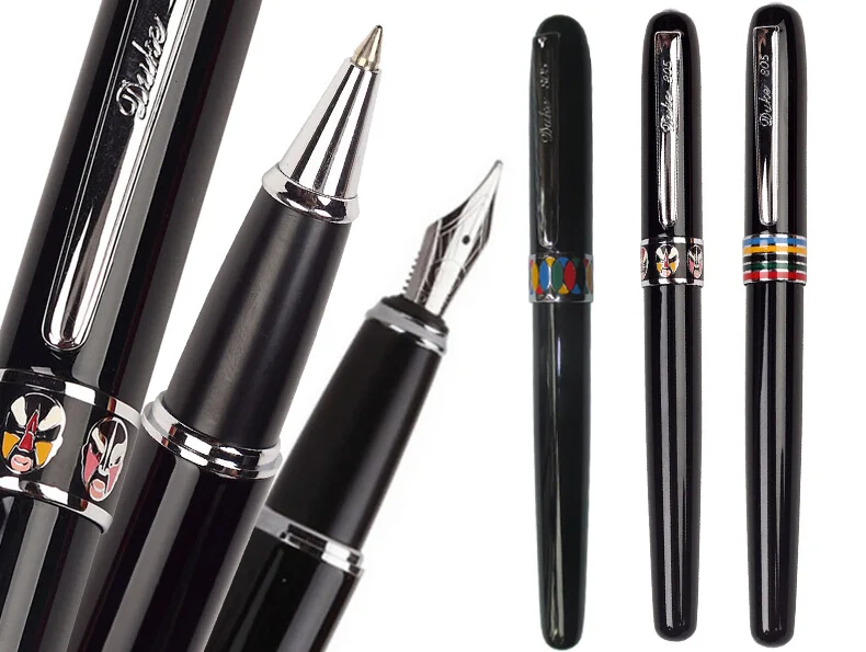 DUKE 805 Fountain Pen or RollerBall pen 3 colors to choose standard pen stationery Free Shipping
DUKE 805 Fountain Pen or RollerBall pen 3 colors to choose standard pen stationery Free Shipping
