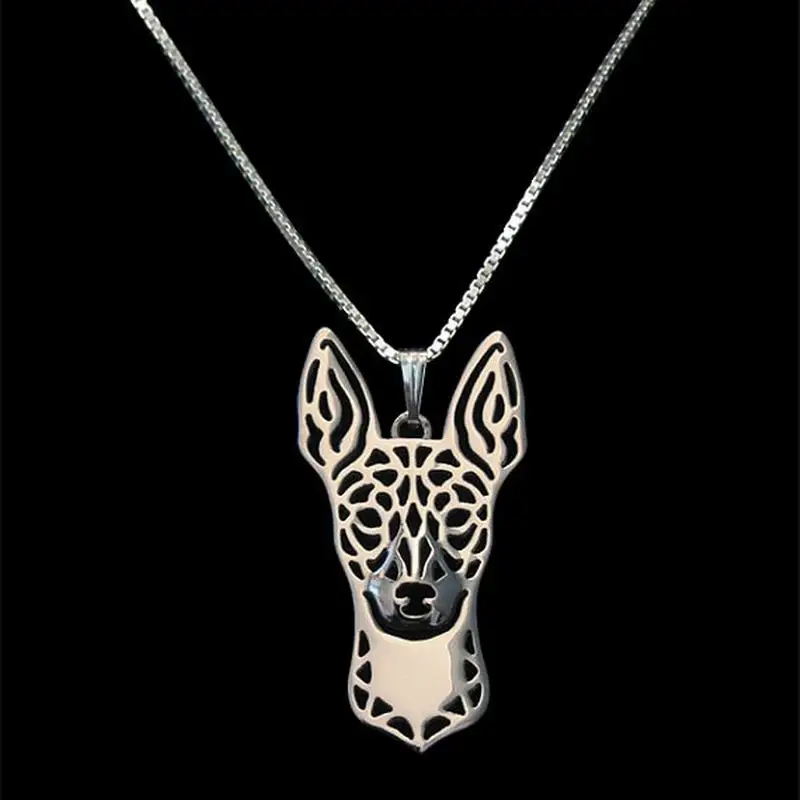 2019 New Fashion Metal Jewelry Dog Necklaces Women's Silver Plated Rat Terrier Pendant Necklaces
2019 New Fashion Metal Jewelry Dog Necklaces Women's Silver Plated Rat Terrier Pendant Necklaces