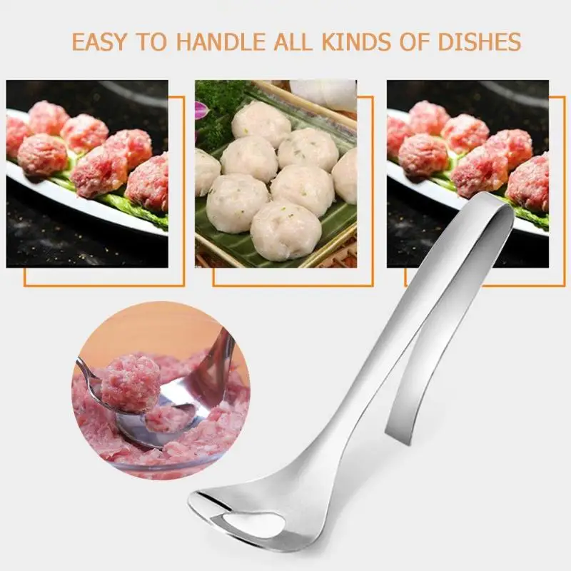 Non-Stick Meatball Maker Stainless Steel Kitchen Meat Ball Spoon Mold Tools for Kitchen Cooking Tools Cookware Kitchen Tools
Non-Stick Meatball Maker Stainless Steel Kitchen Meat Ball Spoon Mold Tools for Kitchen Cooking Tools Cookware Kitchen Tools