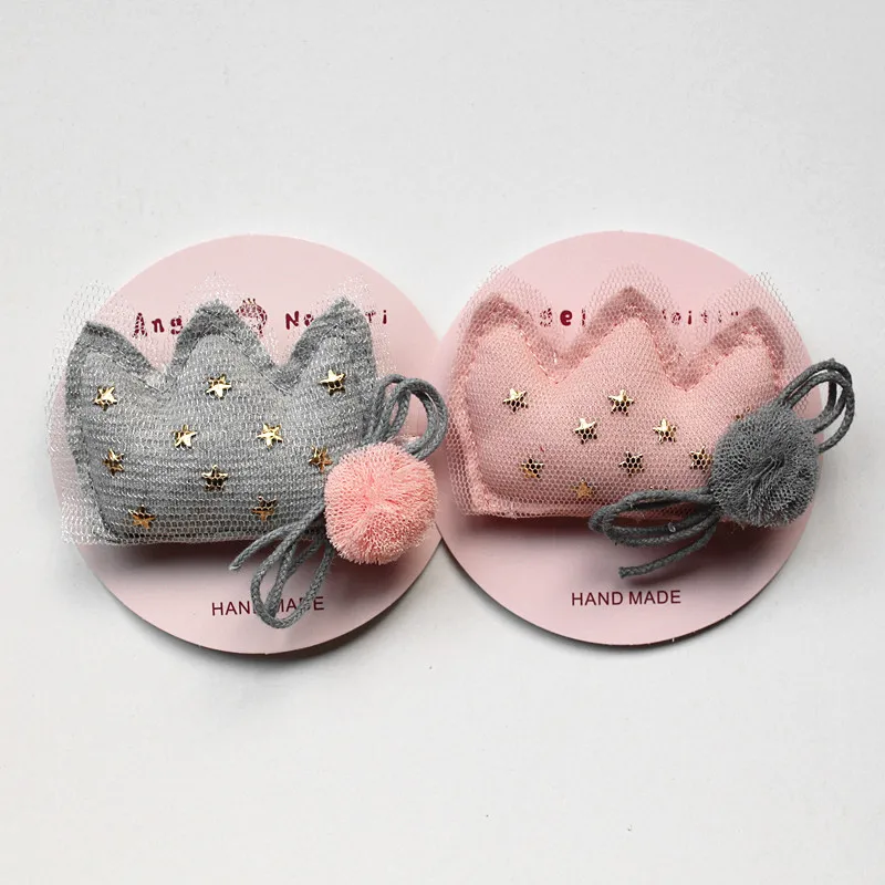 12pcs/lot Big Size Crown Hair Clips Pink Grey Hairpins Kid Handmade Grenadine Double Level Headwear Gold Star Girl Hair Barrette
12pcs/lot Big Size Crown Hair Clips Pink Grey Hairpins Kid Handmade Grenadine Double Level Headwear Gold Star Girl Hair Barrette