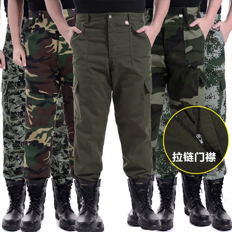 Paragraph 2019 fall thick camouflage pants men wear overalls site work loose trousers
Paragraph 2019 fall thick camouflage pants men wear overalls site work loose trousers