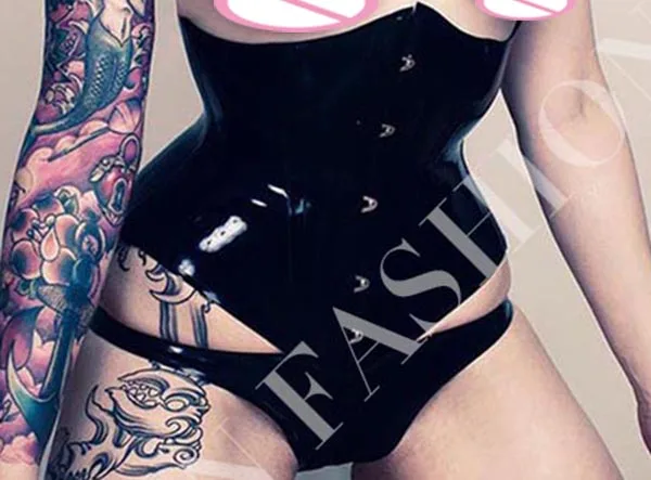 Free shipping !! Women black high quality latex corsets (without undershorts&stockings)
Free shipping !! Women black high quality latex corsets (without undershorts&stockings)