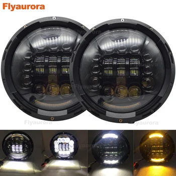 7" 90w LED Headlight For Jeep Wrangler JK 4x4 12v 24v Running Light With Hi-LO Beam for FJ Cruiser Defender Hummer LADA NIVfor
7" 90w LED Headlight For Jeep Wrangler JK 4x4 12v 24v Running Light With Hi-LO Beam for FJ Cruiser Defender Hummer LADA NIVfor