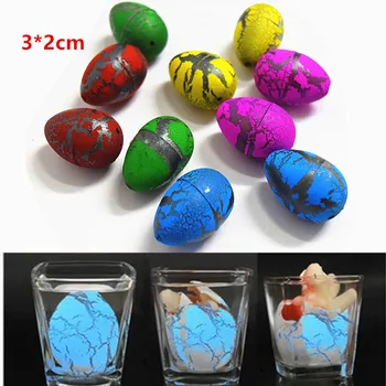 10 Pcs/Set Magic Hatching Growing Dinosaur Eggs Water Grow For Children Toys Gift 3X2cm happy Easter Eggs
10 Pcs/Set Magic Hatching Growing Dinosaur Eggs Water Grow For Children Toys Gift 3X2cm happy Easter Eggs