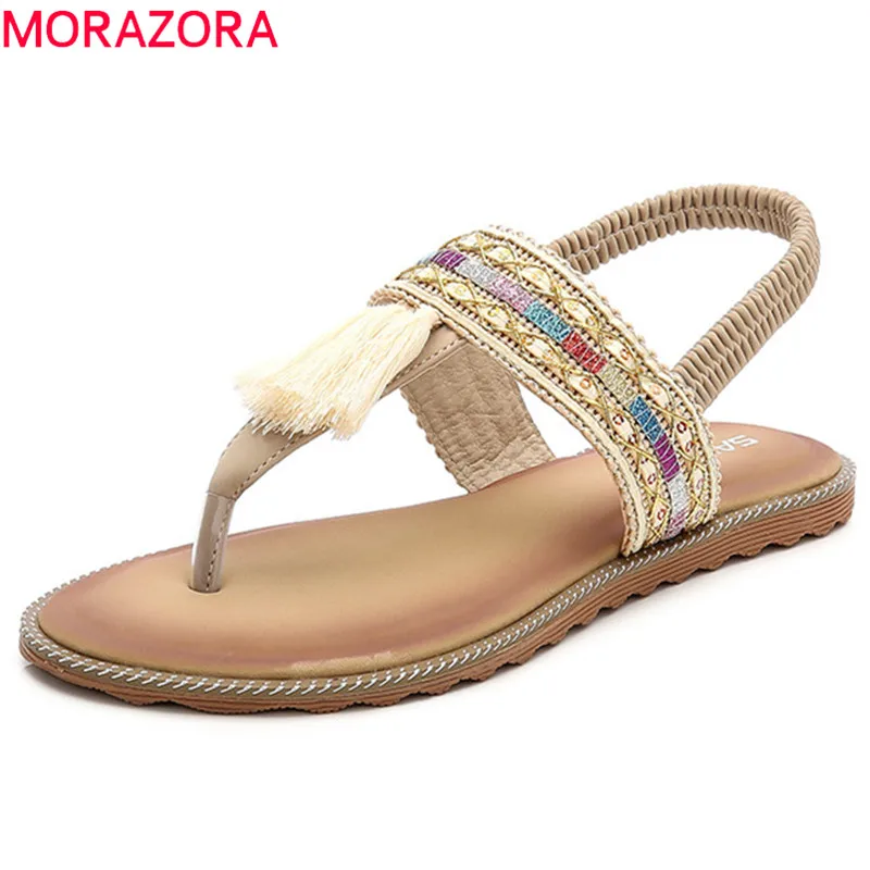 MORAZORA 2019 new arrival flip flops sandals women concise fringe summer beach sandals fashion casual shoes female flat sandals
MORAZORA 2019 new arrival flip flops sandals women concise fringe summer beach sandals fashion casual shoes female flat sandals
